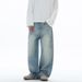 Men's Vintage High Street Distressed Jeans – Retro Straight-Leg Denim Pants With Whiskering (S-2XL)_mkmklike.com