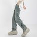 Nordmann American Retro Design Niche Jeans For Men Loose Straight Autumn Winter National Trend High Street Casual Long Pants_mkmklike.com
