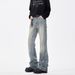 Men's Vintage Washed Jeans – High Street Relaxed Straight-Leg With Cat Whisker & Flared Hem (Blue, S-Xxxl)_mkmklike.com