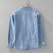 Retro Denim Long Sleeved Shirt, Men's Casual Versatile Artistic Loose Top Jacket_mkmklike.com