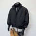 American Retro Oversized Bomber For Men, Spring New Trendy Brand Stand Collar Baseball Jacket Short Top_mkmklike.com