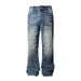 Men's Clothing Straight-leg, Loose, Wide-leg, American Vibe, Flared Jeans, Trendy Fashion Trousers_mkmklike.com