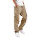 Men's Clothing Overalls Drawstring Multi-pocket Casual Pants_mkmklike.com