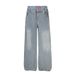2025 New Double Waist Washed Wide-Leg Jeans For Men And Women American Style Summer Loose Floor-Length Pants_mkmklike.com