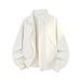 American Rero Deconsruced Cu Sand-up Collar Work For Men, Spring Season, Hree-proof, High-end Shor Baseball_mkmklike.com
