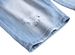 Men's Distressed Denim Shorts – Light Blue Cotton Summer Casual Mid-Rise (29-42) Artisan Distressing_mkmklike.com
