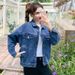 Chicco Spring And Autumn New Korean Style Loose Plus Size Denim Jacket For Women, Internet Celebrity Live Trendy Versatile_mkmklike.com