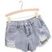 High Count Ripped And Fringed Denim Shorts for Women Trendy Hot Pants Summer Fashion Must-Have Stylish A-Line Mini Skirt for Bloggers_mkmklike.com