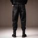 Men's High End Retro Workwear Jeans Loose Fit Harem Style Jogger Cuffs Casual Long Pants Winter New Style American Denim_mkmklike.com