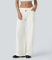 Women's High Waist Straight Leg Jeans – Stretch Denim, Classic Fit, Comfortable & Flattering (XS-XXXL, Dark Blue/Blue/Light Blue/White/Black)_mkmklike.com