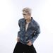 Small Niche Deconstruction Of High Street Denim Jacket, Men's Versatile, High-End, Fashionable, Segmented Design,_mkmklike.com