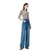 High-quality Vintage Straight-leg Jeans For Women, 2025 Spring New Style, High-waisted, Loose, Wide-leg, Four-way_mkmklike.com