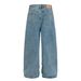 Men's Relaxed Fit Jean High Street Style Deconstructed Irregular Design Curved Edge_mkmklike.com