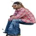New Patch Elastic Horn Men's Jeans_mkmklike.com
