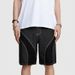 Men's Clothing New Men's Denim Versatile Casual Shorts Large Size Loose Stitching Personality High End Denim Shorts Manufacturers_mkmklike.com