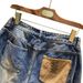 Men's Slim Fit Distressed Denim Shorts High Waist Trendy Retro Style Five Point Riding Breeches Cool Stylish Pants_mkmklike.com