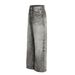 Retro Style Men's Jeans FX085 High Street American Feel Washed Gray Splatter Paint Distressed Design_mkmklike.com