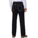 Men's Clothing Foreign Trade New Cross Border Men's Double Line Jeans Casual Straight European And American Straight Denim Trousers Men_mkmklike.com