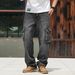 Men's Clothing Brand Multi Pocket European And American Work Jeans Men's Wide Leg Loose Large Size_mkmklike.com