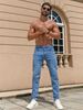 Men's Slim Fit Stretch Jeans - Comfortable & Stylish Casual Pants For Everyday Wear_mkmklike.com