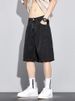 2025 2025 Men's Summer Denim Cargo Shorts Large Size 8XL 7XL 6XL Elastic Waist Straight Baggy Jeans Shorts_mkmklike.com