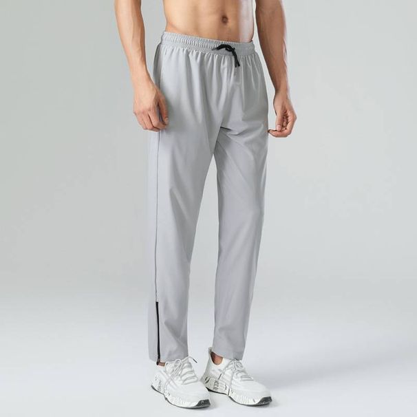 Quick Drying Sport Pants Men Running Pants With Zipper Pockets Training Joggings Sports Trousers Fiess Casual Sweatpants_mkmklike.com