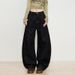 Women's High-Waisted Wide-Leg Jeans Slimming Straight Leg Loose Fit Casual Cotton Pants Retro Style For Spring/Autumn_mkmklike.com