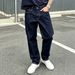 Men's Summer Straight Leg Denim Trousers Fashionable Thin Loose Style New_mkmklike.com