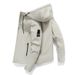 Men's jacket 2023 hooded solid color men's youth handsome three-dimensional casual comfortable zipper pocket top_mkmklike.com