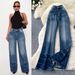 High-Waisted Wide-Leg Jeans For Women Retro Slimming Slightly Flared Loose Fit Summer Niche Design American Style_mkmklike.com