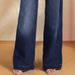 Women's Clothing Spring New Lace Up Stretch Jeans Straight Temperament Wide Leg Trousers_mkmklike.com