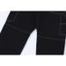 Men's Casual Distressed White Jeans Creative Sewing Simple Basic Denim Distressed Style_mkmklike.com