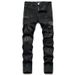 Men's Clothing Skinny Jeans Rivet Patterned Men's Denim Jeans Casual High Waist Tapered Leggings For Formal & Casual For Men_mkmklike.com