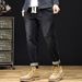 Factory Direct Supply Autumn And Winter New Elastic Waist Sports Harlan Pants Men's High-quality Heavy Industry Large-size Denim Trousers Men's_mkmklike.com