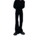 Nordmann European And American Style Flared Jeans For Men New High-Waisted Slimming Trendy Brand High Street Black Casual_mkmklike.com