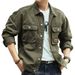 Retro Denim Jacket Men's Workwear Jacket Handsome Autumn And Winter Denim Clothing_mkmklike.com
