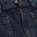 2026 Early Spring New European And American FD Style High-waisted Dark Blue Front Pocket Denim Flared Pants For Women_mkmklike.com
