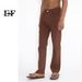 EF JEANS | 2023 New Product Medium And High Waist Straight Slim Fit Versatile Coffee Color Retro Solid Color Denim Trousers For Men And Women_mkmklike.com