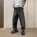 Men's Clothing Plus Size Men's Autumn/Winter Distressed Harem Jeans Casual Dad Pants Long Trousers For Formal & Casual_mkmklike.com