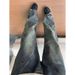 Men's Clothing Retro Blue Shark Gill Washed Denim Jeans Straight Leg Slightly Flared Cargo Trousers For Men High Street Style_mkmklike.com