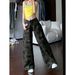 Petite Hot Girl Retro Camouflage Wide-Leg Jeans For Women, New High-Waisted Loose Slimming Straight-Leg Floor-Length_mkmklike.com