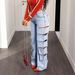 Distressed Straight-Leg Jeans For Women – Relaxed Fit Washed Denim – Casual Ripped Jeans_mkmklike.com