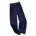 Women's Dark Blue Soft Denim Wide Leg Pants High Waisted Slimming Versatile Loose Fitting Straight Leg Trousers For Spring And Autumn Style_mkmklike.com