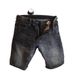 Men's Slim Fit Stretch Denim Shorts Vintage Blue Washed Casual 5 Inch Inseam Summer Comfortable Elastic Waistband_mkmklike.com