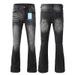 Street Style Black Jeans Fashion Hip Hop Jeans Mid Waist Skinny Jeans Men_mkmklike.com