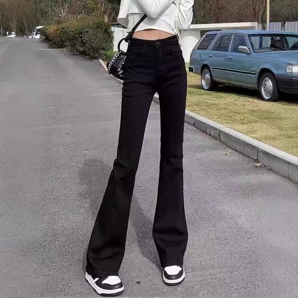 Women's American Style Wide Leg Jeans Trendy Retro Loose Slimming Straight Leg Floor Length 2026 New_mkmklike.com