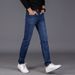 2025 Spring/Summer/Autumn Trendy Men's Jeans, Loose, Elastic, Durable, Basic, Versatile, Casual Pants_mkmklike.com