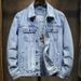 Loom Spring New Vintage Embroidered Denim Men's Trendy Korean Version Slim Fit European And American Street Style Cool Jacket_mkmklike.com