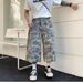 Men's Clothing Men's Retro High-Waisted Wide Leg Trousers Straight Leg Cropped Jeans Versatile Loose Fit Denim_mkmklike.com