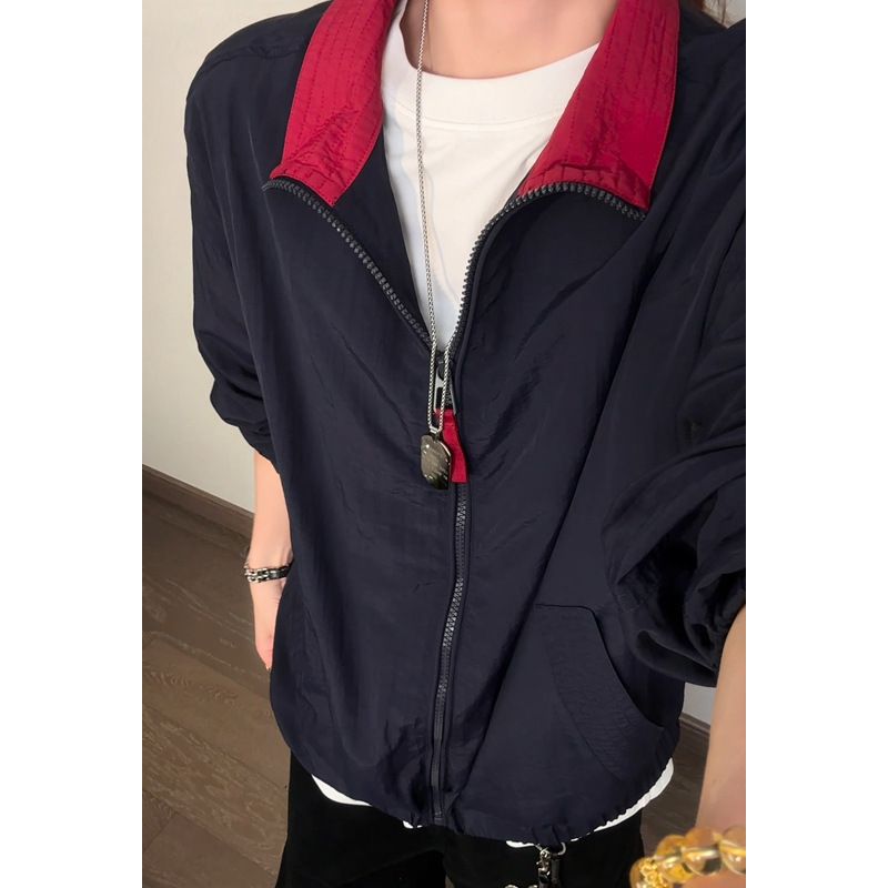 Cleanfit Stylish High Street Style For Men And Women, 2026 Spring New Hong Kong Fashion, Plus Size Solid Color Handsome_mkmklike.com
